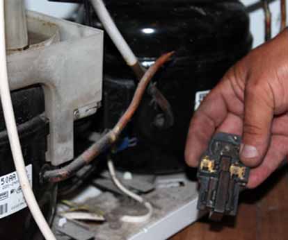 ЗАМЕНА ПУСКОЗАЩИТНОГО РЕЛЕ