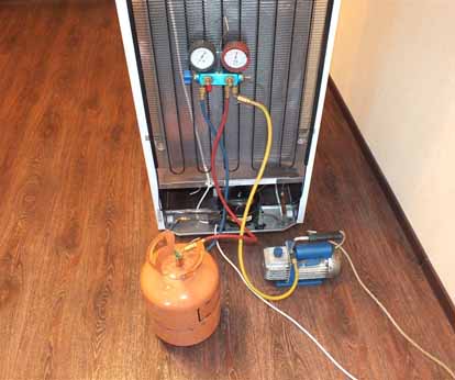 ЗАПРАВКА ФРЕОНОМ ХОЛОДИЛЬНИКА